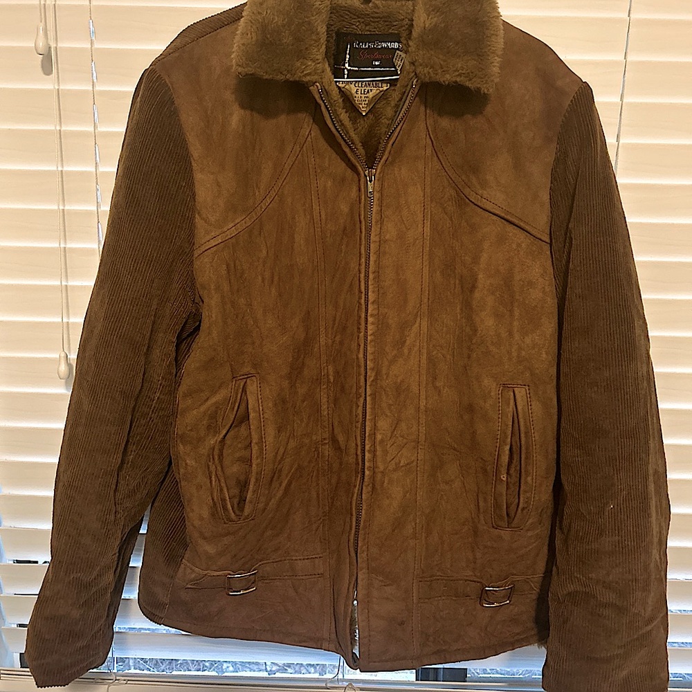 Ralph Edwards Sportswear Suede Leather Jacket